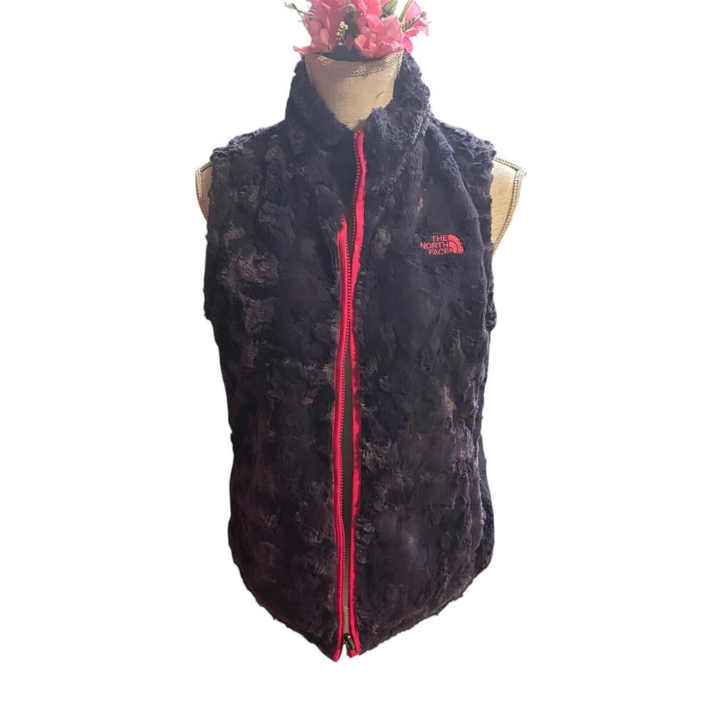 The North Face fleece reversible vest sz small - Picture 4 of 5